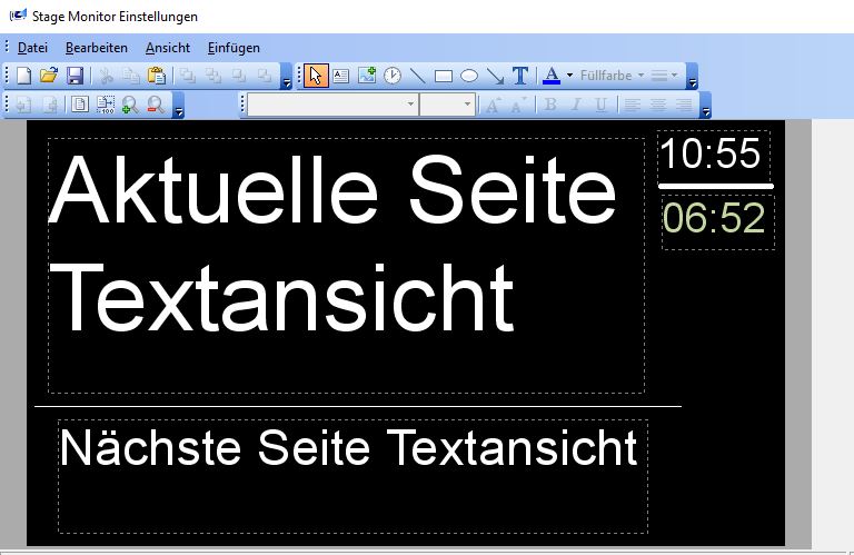 Das ist die Vorlage ohne "alte Vorlage Song Layout Ansicht"