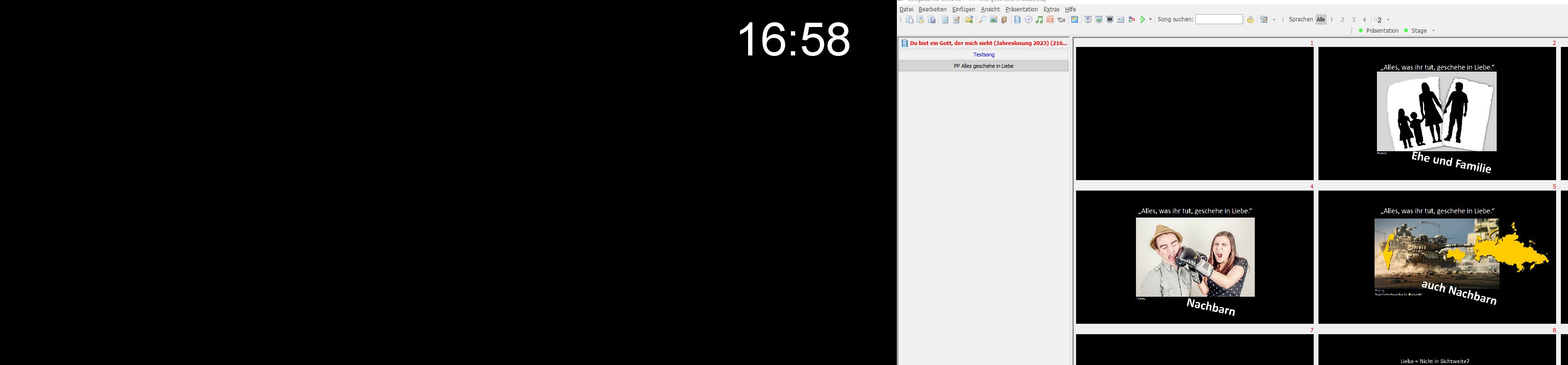 Ansicht PowerPoint